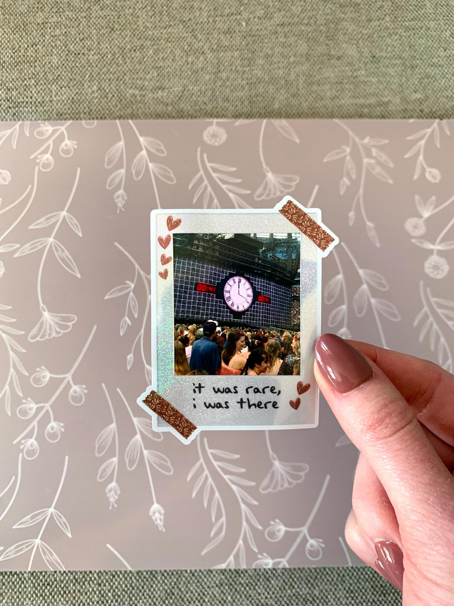 Polaroid Frame Insert your Own Photo Sticker