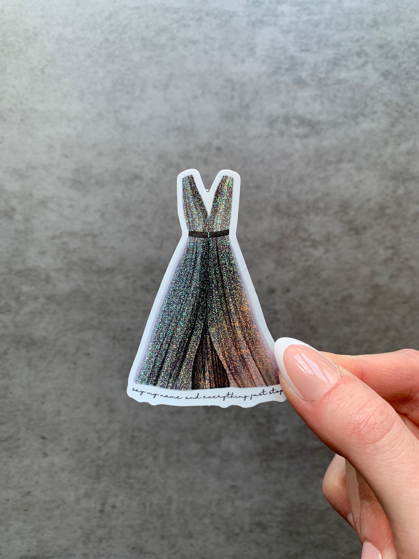Dress Shimmery Sticker