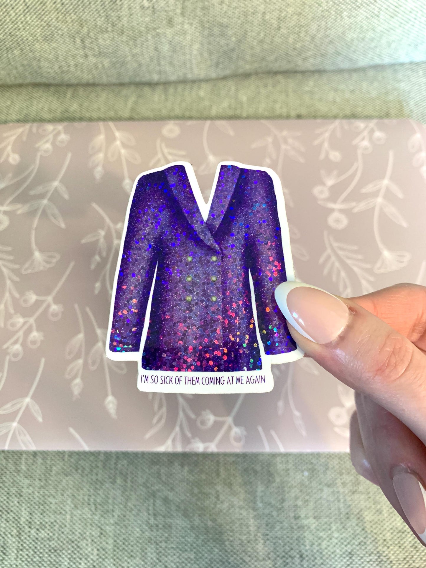 New Eras Outfits Glitter Sticker Bundle -- 7 Stickers