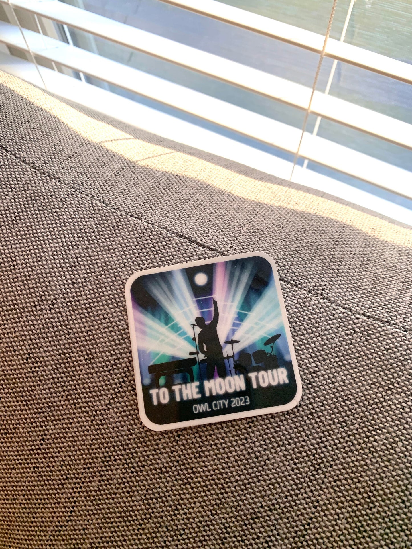 To the Moon Tour Sticker, Glow in the Dark