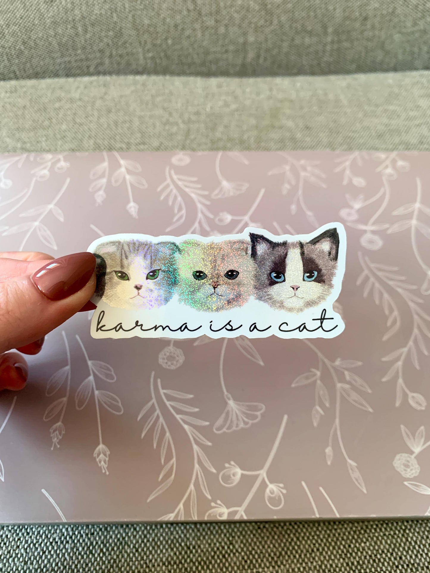 Karma Taylor's Cats Sticker