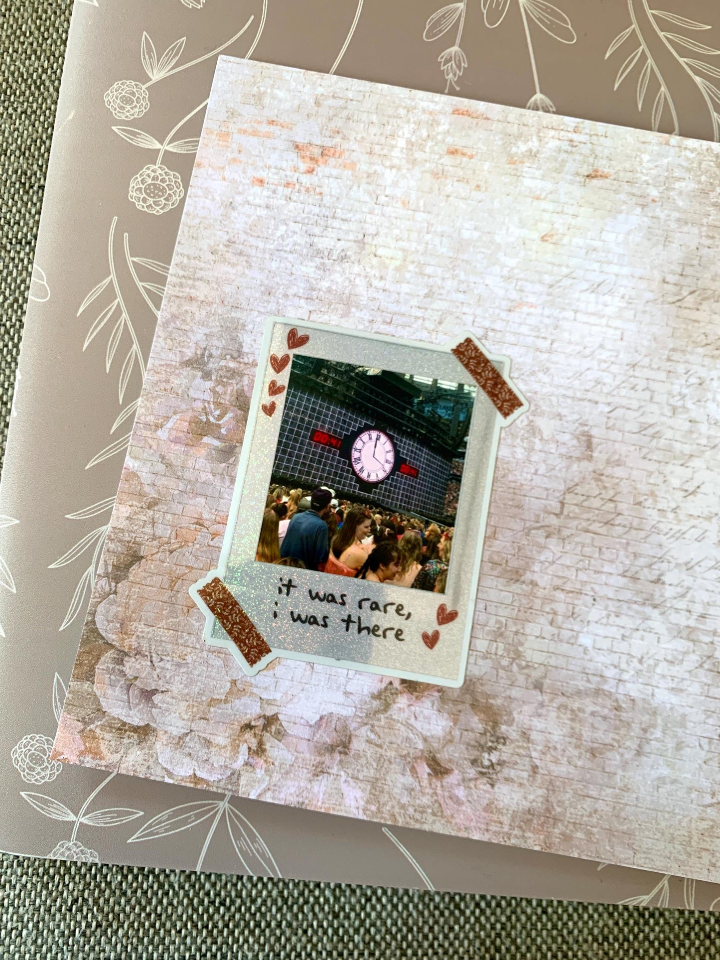 Polaroid Frame Insert your Own Photo Sticker