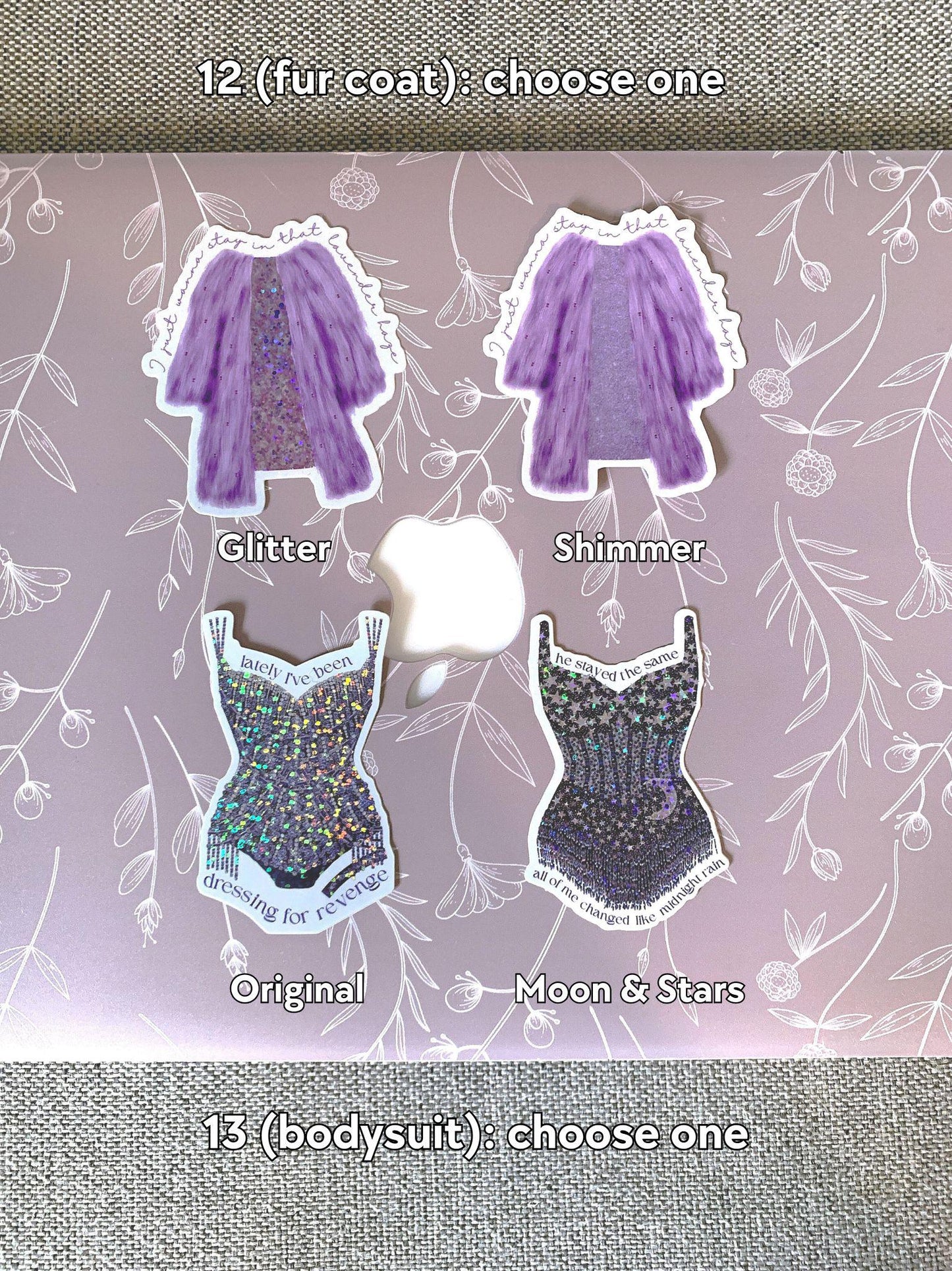 Build Your Own Eras Outfits Lineup Bundle -- 13 Stickers