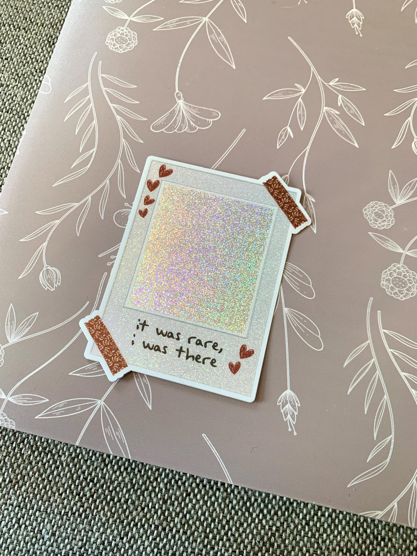Polaroid Frame Insert your Own Photo Sticker