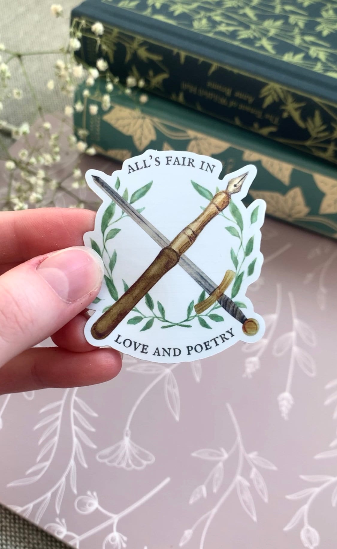 Poets Stickers Bundle -- 4 Stickers