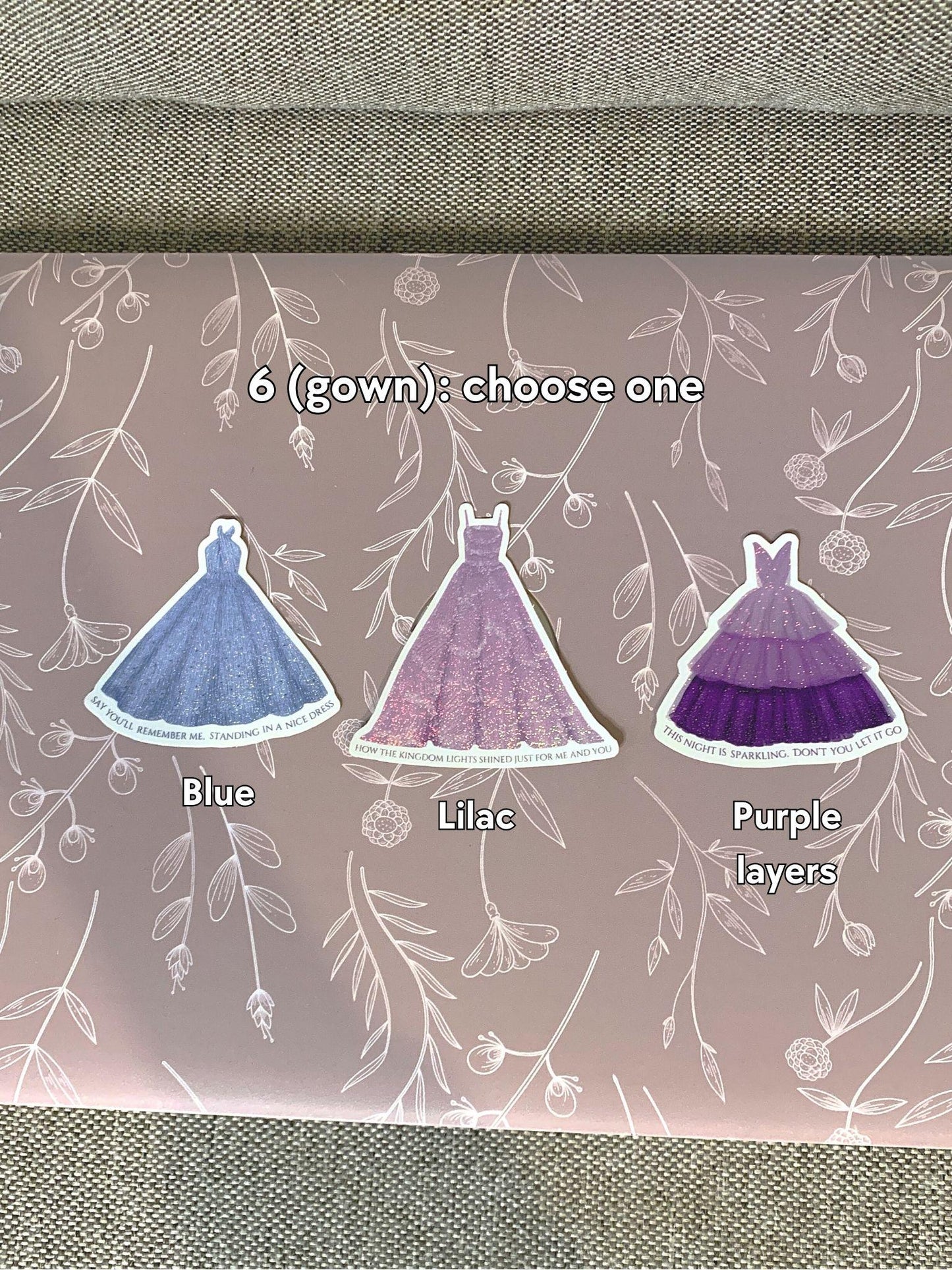 Build Your Own Eras Outfits Lineup Bundle -- 13 Stickers