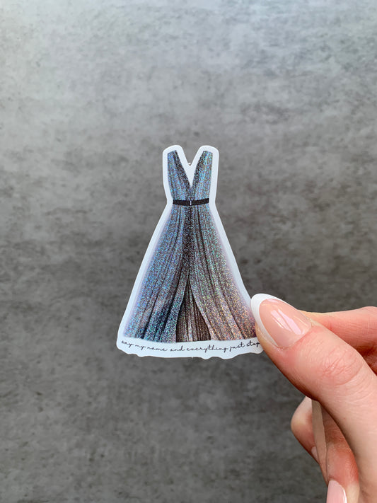 Dress Shimmery Sticker
