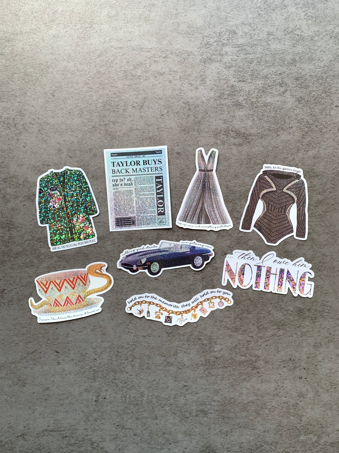 Rep Stickers Full Collection (8 Stickers)
