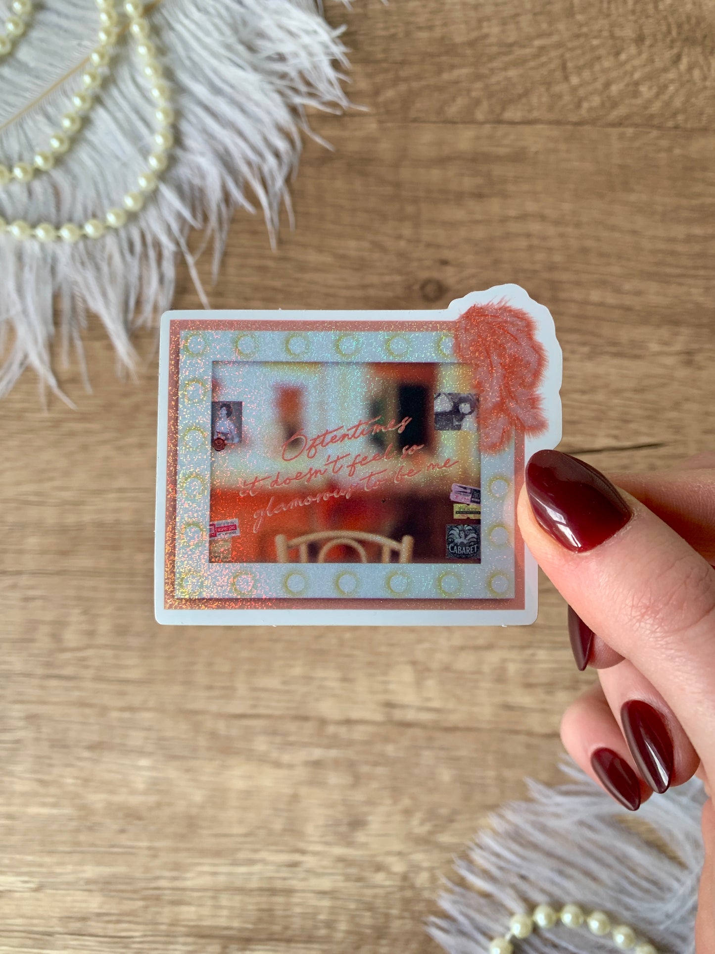 Showgirl Stickers Full Collection (6 Stickers)