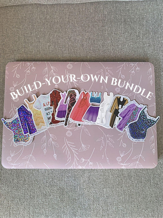 Build Your Own Eras Outfits Lineup Bundle -- 13 Stickers