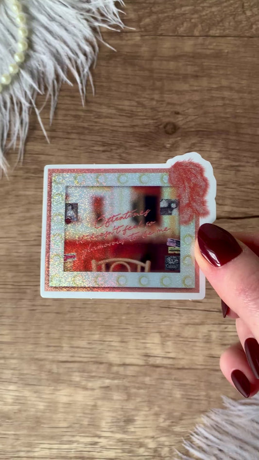 Backstage Mirror Sticker