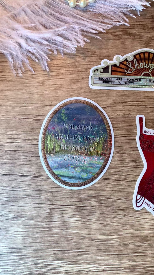 Showgirl Stickers Full Collection (6 Stickers)